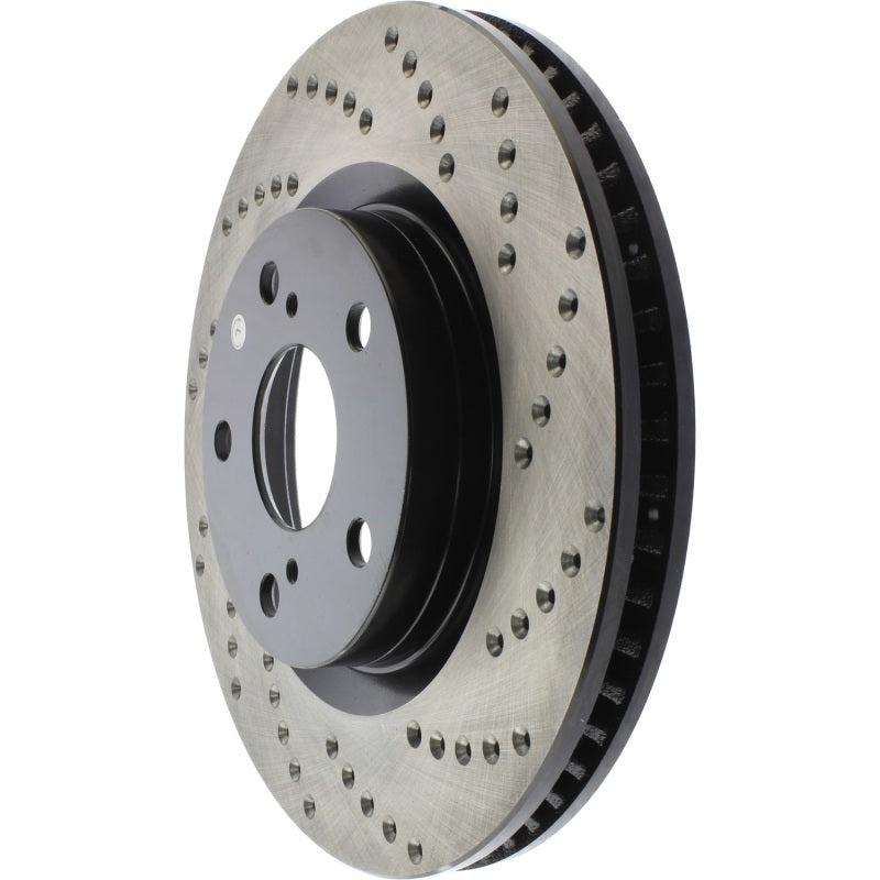 Stoptech 128.44146CL 07-13 Lexus ES 250/ES 300/ ES330/ES350 SportStop Drilled Left CRYO Front Rotor