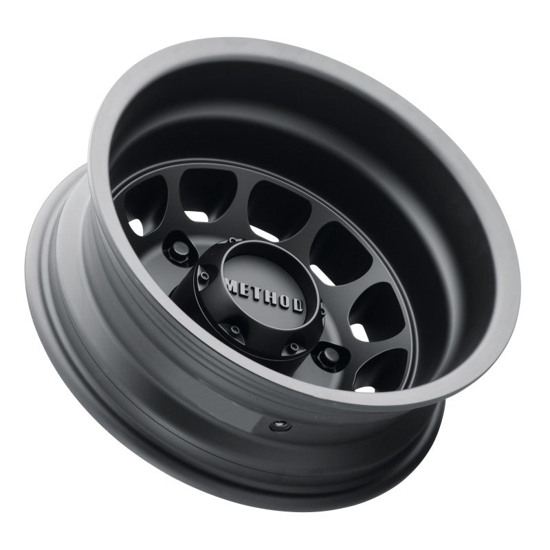 Method MR901660685134N MR901 - REAR 16x6 -134mm Offset 6x180 138.9mm CB Matte Black Wheel