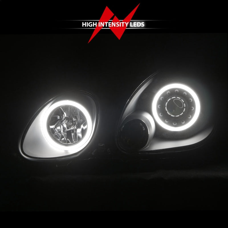 ANZO 121144 1905 fits Lexus 98-20 Gs300 Projector Headlights w/ Halo Black