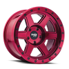 Dirty Life 9315-2181R Compound 9315 20x10 / 8x165.1 BP / -25mm Offset / 125.2mm Hub Crimson Candy Red Wheel