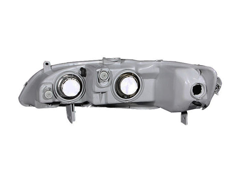 ANZO 121052 1902 fits Honda 98-20 Accord Crystal Headlights Black