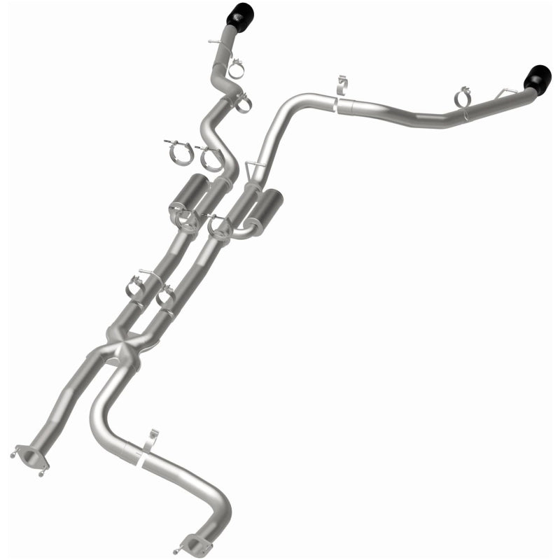 Magnaflow 19705 21-24 fits RAM 1500 TRX SPEQ Series Cat-Back Performance Exhaust System w/ Black Chrome Tips