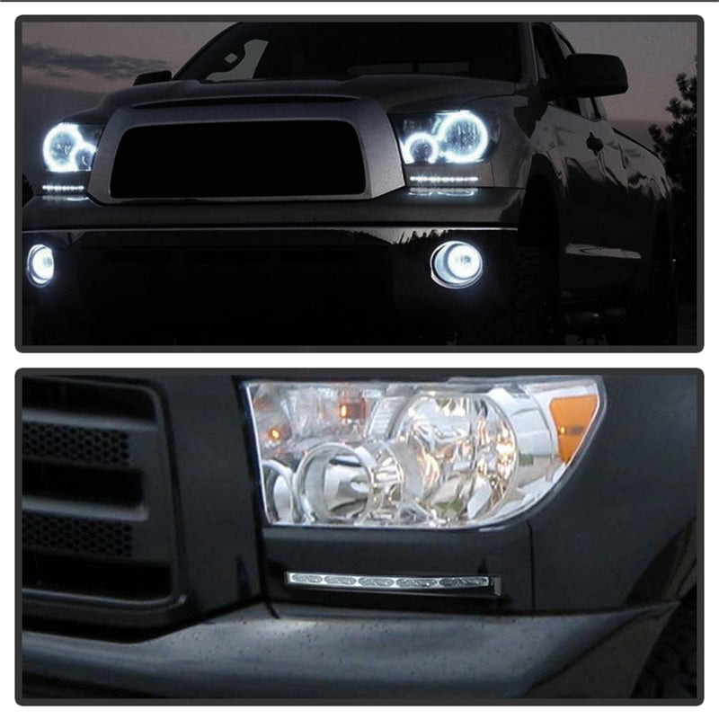 Spyder 5077738 fits Toyota 07-13 Tundra Daytime LED Running Lights wo/switch Si