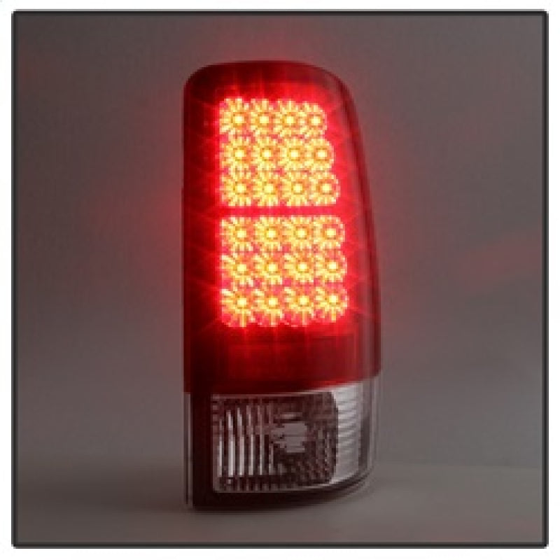 Spyder 5001542 fits Chevy 00-06 Suburban/Tahoe 1500/2500 LED Tail Lights Red Cl