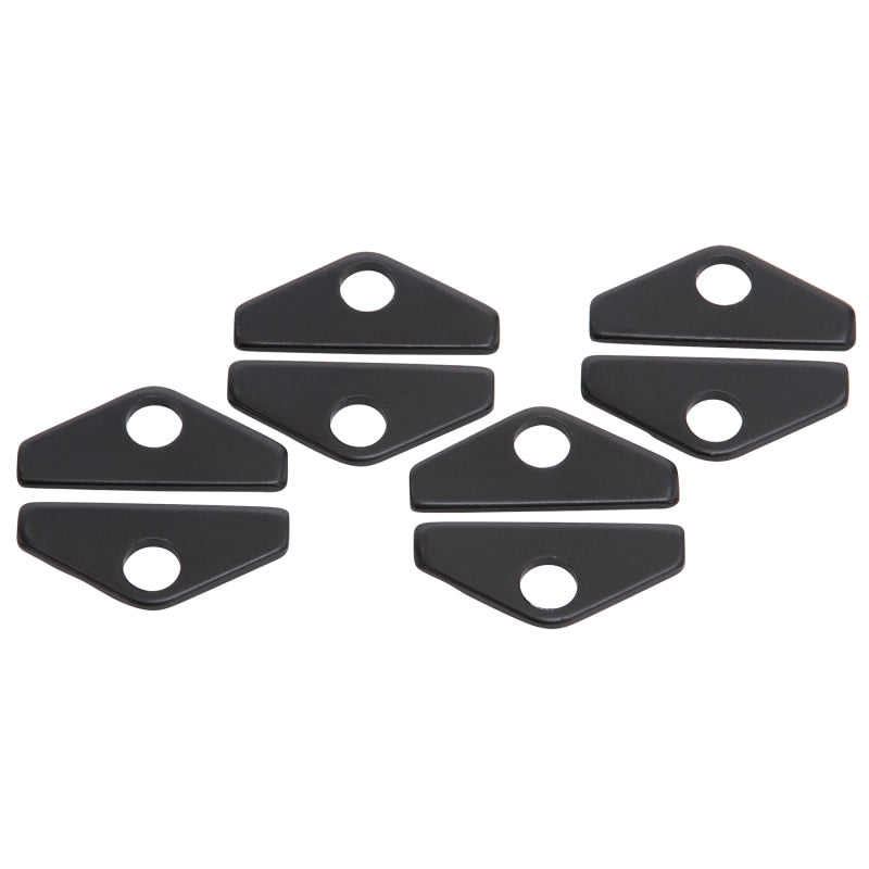Edelbrock 44273 Vc Hold Down Tab Kit Universal Steel Black Set of 8