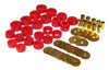Prothane 7-134 fits GM Various 2dr Hardtop Body Mount - Red