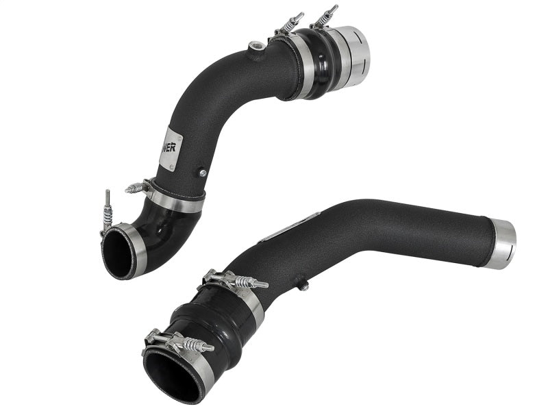 AFE 46-20314-B unner 3in Hot and Cold Side Black Intercooler Tubes 2017 fits Fo
