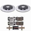 Power Stop 15-19 Chevrolet Corvette Rear Z26 Coated Truck & Tow Brake Kit