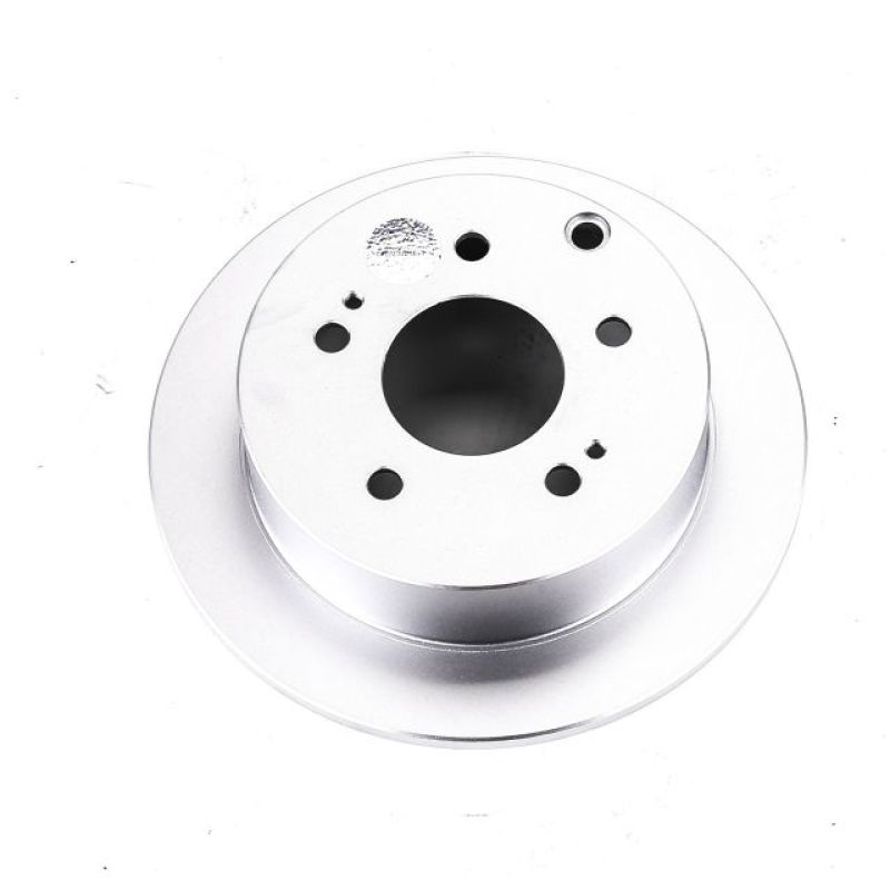 PowerStop fits Mitsubishi Eclipse Rear Evolution Geo 06-12met Coated Rotor