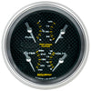 AutoMeter 200706-40 Autometer Marine Carbon Fiber 3-3/8in Gauge - 100PSI