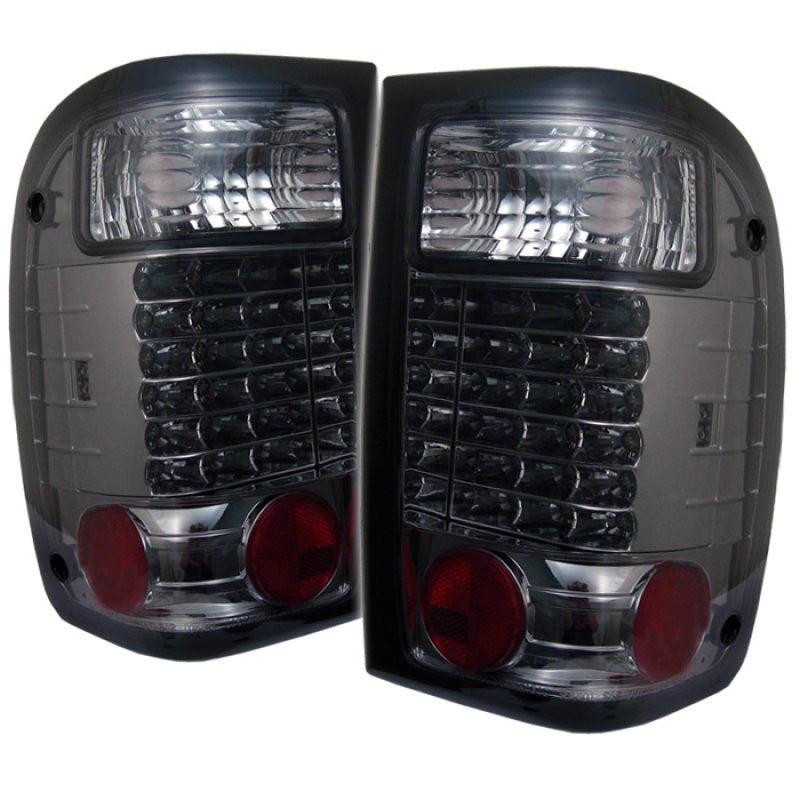 Spyder 5003874 fits Ford 01-05 Ranger LED Tail Lights Smoke ALT-YD-FR98-LED-SM