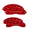 MGP 10252SXPLRD 2012+ fits Ford Explorer Engraved Front and Rear Caliper Covers