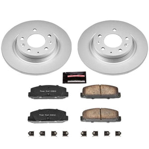 PowerStop CRK2452 fits Mazda 6 Rear Z17 Evolution Geo 03-05met Coated Brake Kit