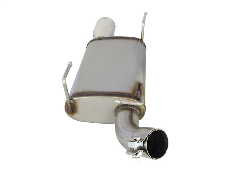 AFE 49-43048 ack Exhaust 2.5in 409SS w/Polished Tip 05-09 fits Ford Mustang V6