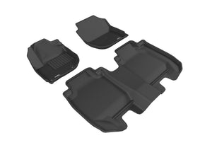 3D MAXpider 2011-2014 fits Hyundai Sonata/2015 Sonata Hybrid Kagu 1st Row Floor