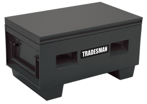 Tradesman 708060 Steel Job Site Box/Chest (Large) (60in.) - Black