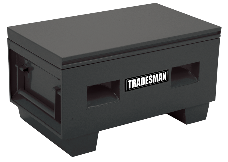 Tradesman 708060 Steel Job Site Box/Chest (Large) (60in.) - Black