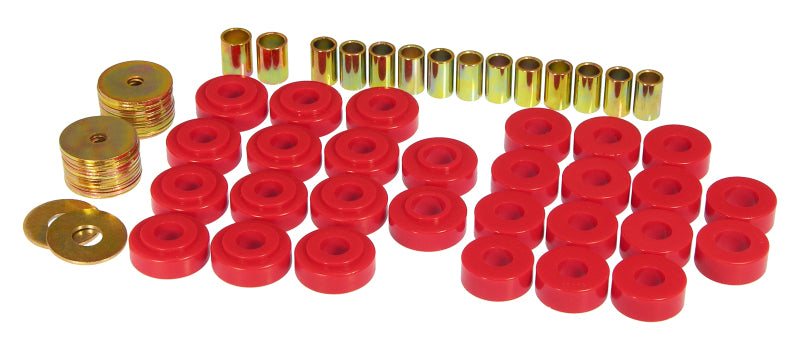 Prothane 7-137 64 fits GM Hardtop/Conv Body Mount - Red