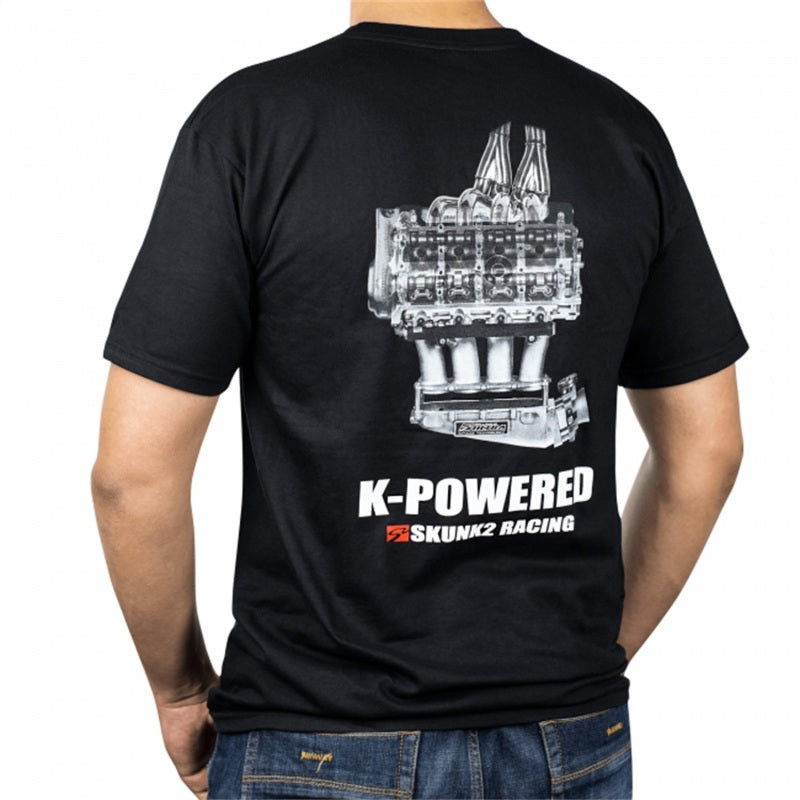 Skunk2 735-99-0922 K-Power Tee (Black) - S