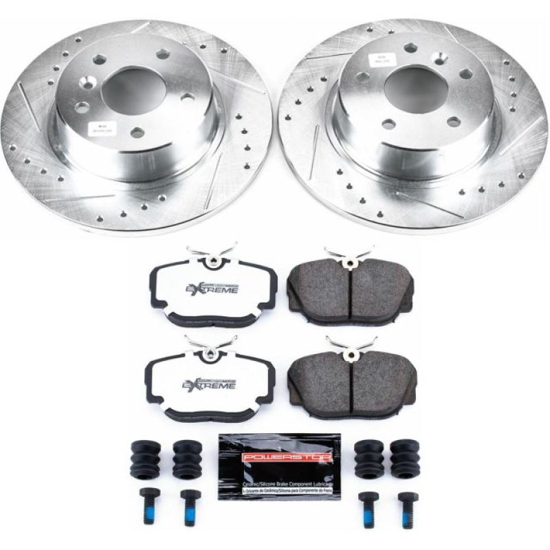 PowerStop K6152 36 99 04 fits Rover Discovery Rear Z36 Truck & Tow Brake Kit