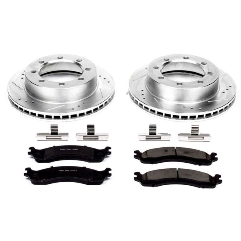 PowerStop K5089 fits Ford 95-99 F-250 Front Z23 Evolution Sport Brake Kit