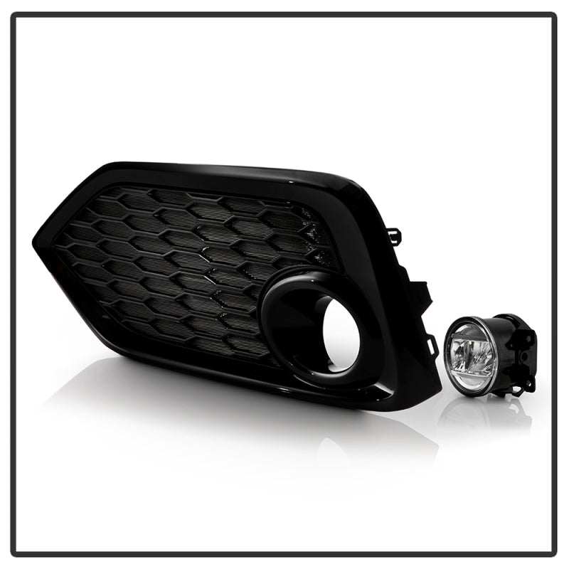 Spyder 9043338 fits Honda 16-17 Civic Hatchback (Hatch Only) OEM LED Fog Light