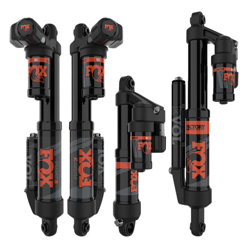 FOX Powersports 854-21-003 Fox Factory Race Series 1.5 Float 3 IQS LW Shocks (Kit of 4) - Adjustable