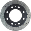 Stoptech 127.66059L 01-09 Chevrolet Silverado 2500HD 3500 Front Left Slotted & Drilled Rotor