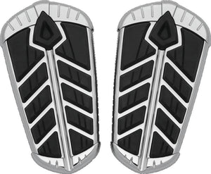 Kuryakyn 5656 Kuryakyn Spear Floorboard Insert Passenger Indian Chrome