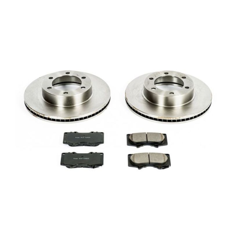 PowerStop KOE2324 fits Toyota 01-07 Sequoia Front Autospecialty Brake Kit