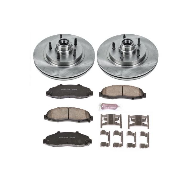 PowerStop KOE1865 fits Ford 97-00 F-150 Front Autospecialty Brake Kit