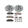 PowerStop KOE1865 fits Ford 97-00 F-150 Front Autospecialty Brake Kit