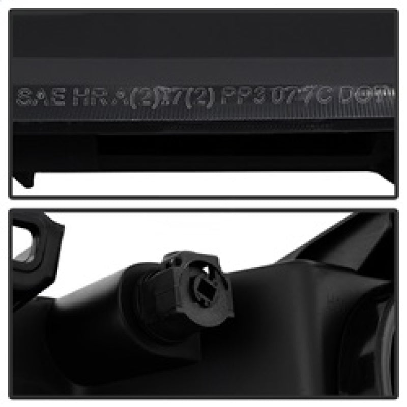 Xtune 9034749 fits GMC 07-13 Sierra Crystal Headlights Black HD-JH-GSIE07-AM-BK