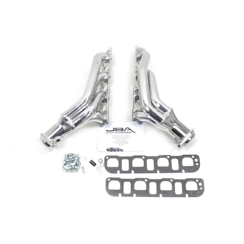 JBA 1968SJS fits Chrysler 15-20 6.2/6.4L HEMI 1 7/8in Primary Silver Ctd Cat4Ward Header