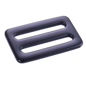 Racequip 700985 2 In. Wide 3 Bar Slide Seat Belt Adjuster & Mounting Hardware / Forged Steel - Blk