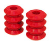 Prothane 19-1703 Universal Coil Spring Inserts - 5in High - Red