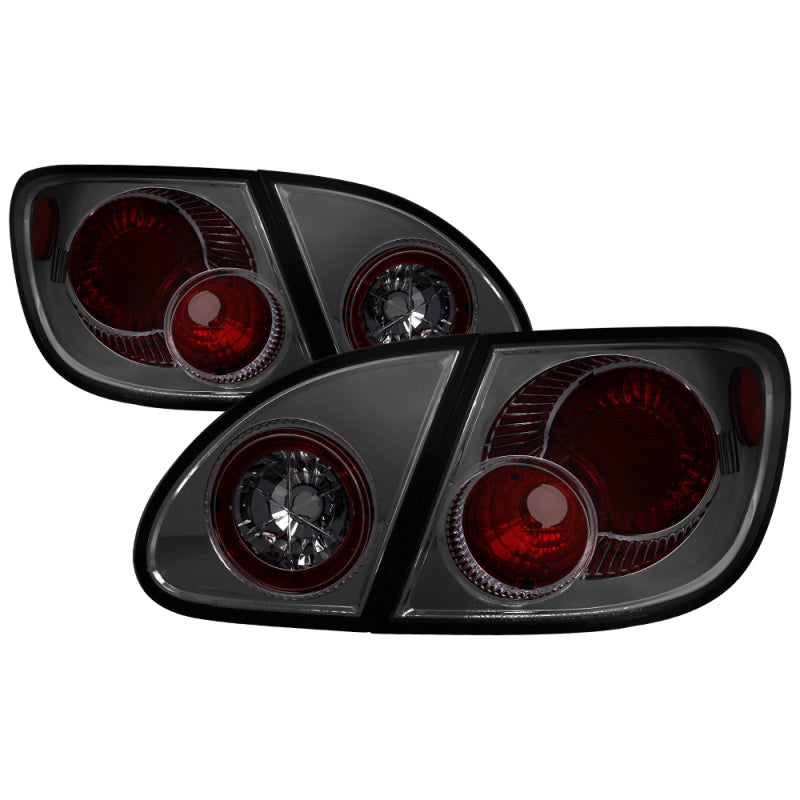 Spyder 5033673 fits Toyota 03-08 Corolla Euro Style Tail Lights Smoke ALT-YD-TC