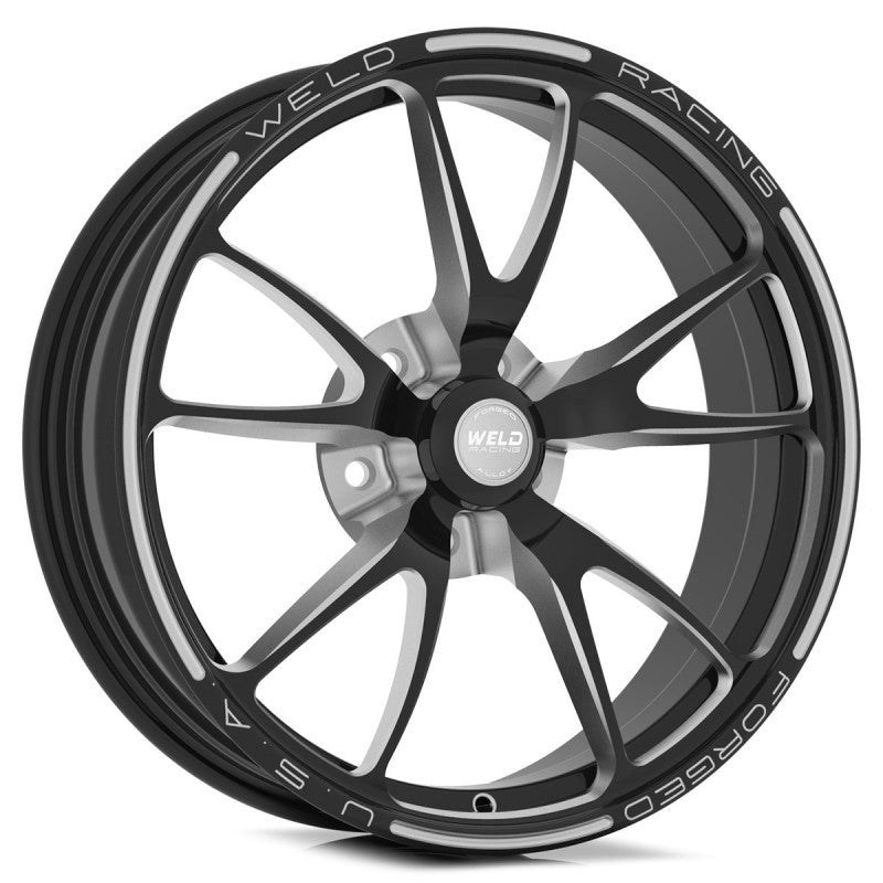 Weld  82B-15202 Full Throttle 1-Piece 15x3.5 / 5x4.5 BP / 2.25in. BS Black Wheel