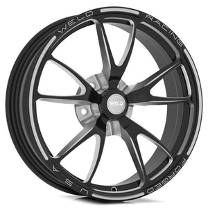 Weld  82B-1806206 Full Throttle 1-Piece 18x6 / 5x4.5 BP / 3.2in. BS Black Wheel
