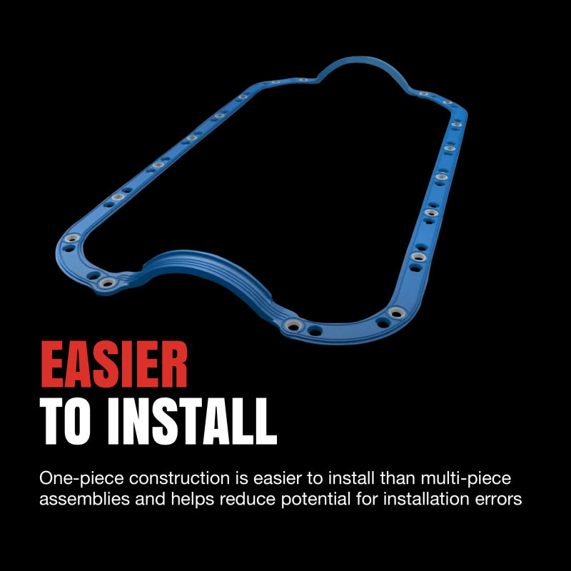 Fel-Pro OS34510T fits Chevrolet C10 Engine Oil Pan Gasket Set PermaDryPlus rigid carrier, Oil Pan SnapUps Included