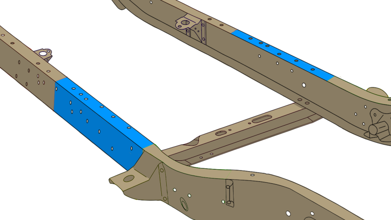 RustBuster RB7356R Center Forward Frame Section