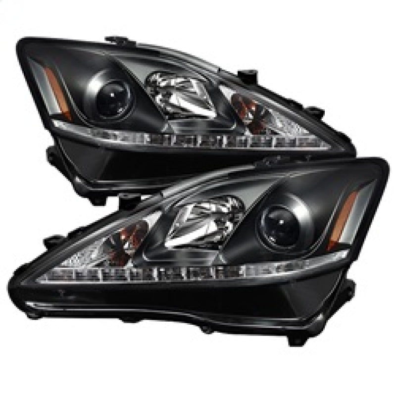 Spyder 5080059 fits Lexus 06-20 IS 250/350 2010 Projector Headlights DRL Black