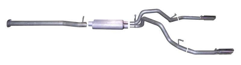 Gibson  65627 fits Chevrolet 08-09 Silverado 1500 LS 4.8L 3in Cat-Back Dual Spli