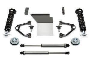 Fabtech K1060DL 07-14 fits GM C/K1500 SUV 2WD/4WD 4in Budget UCA System w/DL 2.5 Coilovers & Rear DL Shocks
