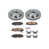 PowerStop KOE1563 fits Cadillac 04-09 XLR Rear Autospecialty Brake Kit