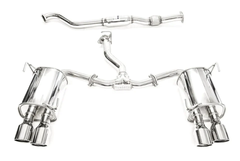 Invidia HS22WRXG3S 2022+ fits Subaru WRX Q300 Rolled Stainless Steel Tip Cat-Back Exhaust