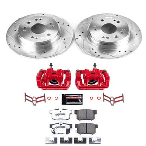 PowerStop KC6172 26 fits Honda CR-V Rear Z26 Street Warrior Brake Kit w/Calipers