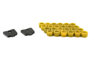 Wheel Mate 33100Y SR45R Caps Set of 20 - Yellow