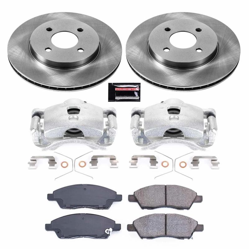 PowerStop KCOE6096A fits Nissan Versa Front Autospecialty Brake Kit w/Calipers