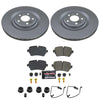 Power Stop 19-20 Audi A8 Quattro Rear Z23 Coated Brake Kit